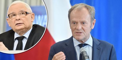 Donald Tusk nie zostawił suchej nitki na gościach Jarosława Kaczyńskiego. Jest odpowiedź PiS