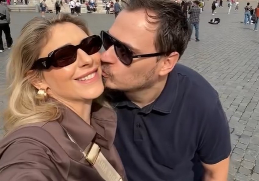 Kristina Radenković sa verenikom