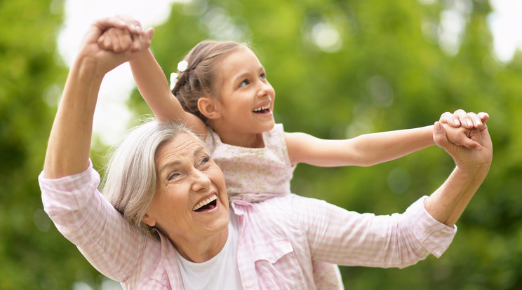 A nagymama és unoka közti kötelék nagyon szoros lehet/Fotó: Shutterstock