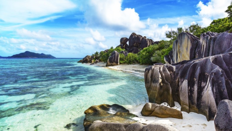 Anse Source d'Argent beach in the Seychelles.