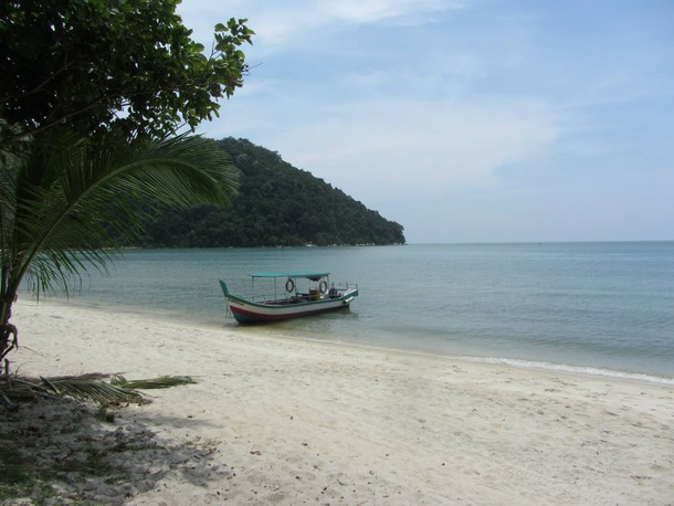 Monkey Beach na wyspie Penang w Malezji