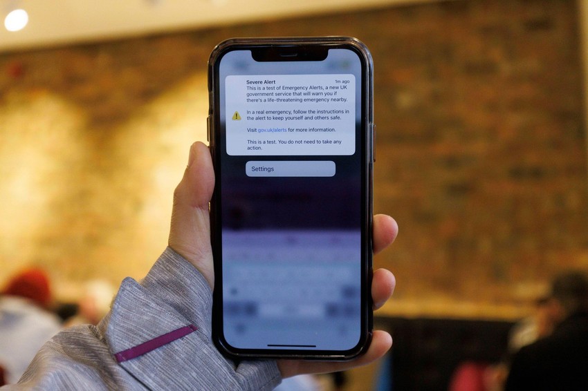Testiranje sistema za hitno uzbunjivanje u Britaniji 23. aprila