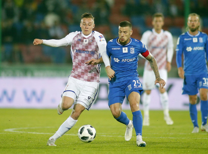 Pilka Nozna. Ekstraklasa. Gornik Zabrze - Lech Poznan. 05.10.2018