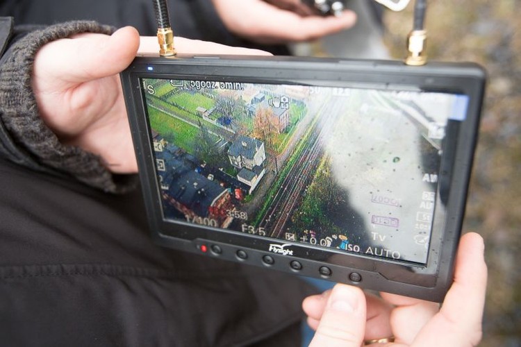 Drony w PKP Cargo. Fot. materiały PKP Cargo