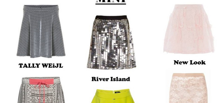 Mini, midi, maxi: modne spódnice na lato 2014. PRZEGLĄD