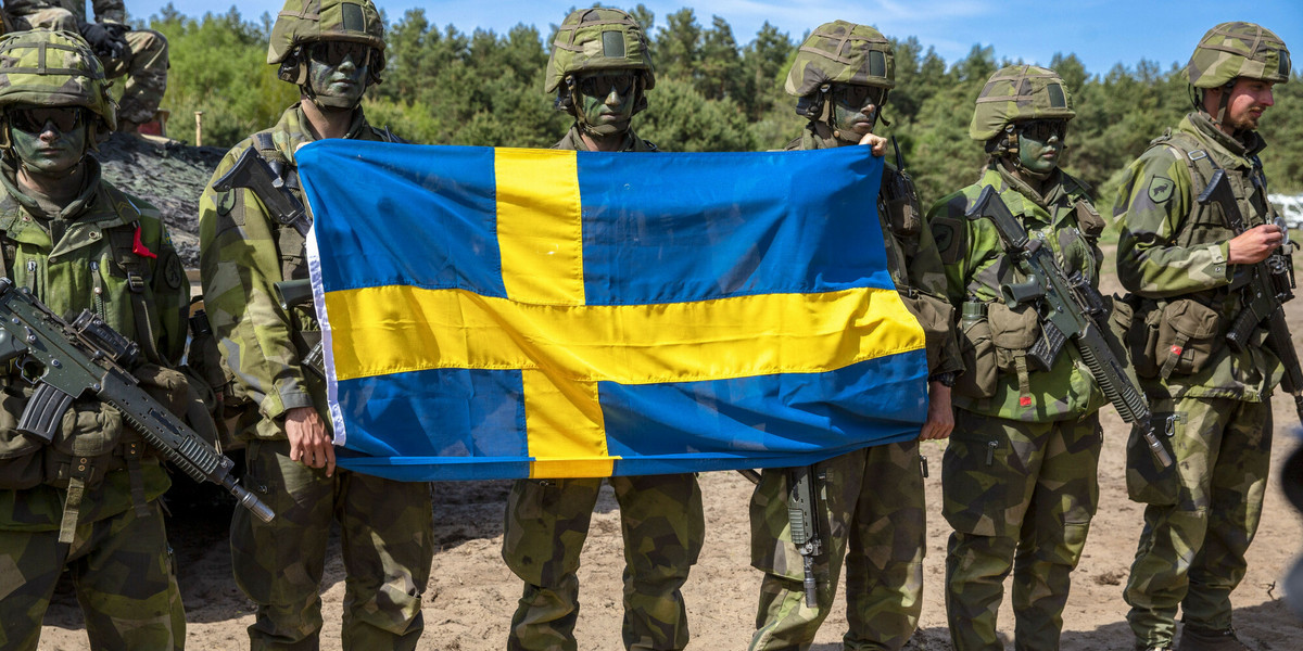 Wojsko szwedzkie na ćwiczeniach DEFENDER-Europe 2022