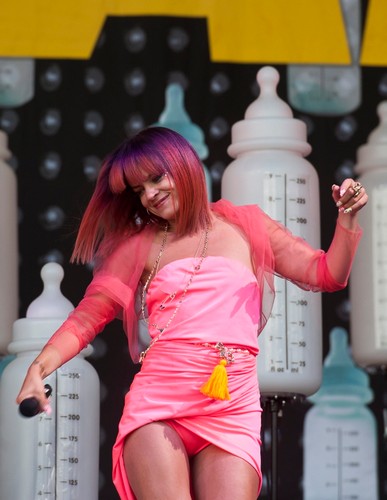 Lily Allen wróciła do Glastonbury