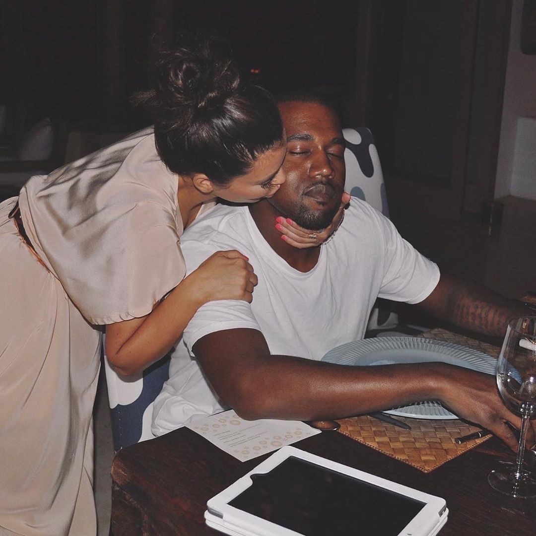 Kim Kardashian and hubby, Kanye West [Instagram/KimKardashian]