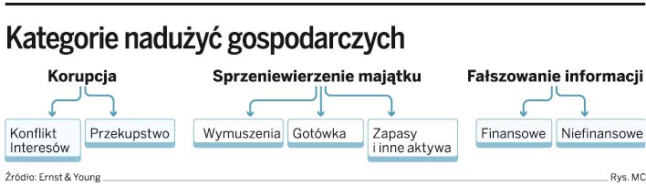 Kategorie nadużyć gospodarczych