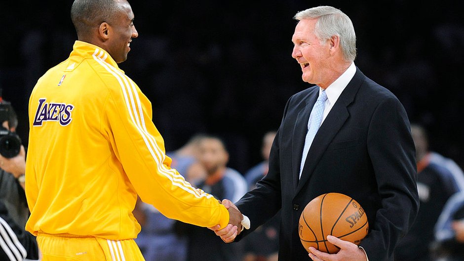 Jerry West odegrał bardzo ważną rolę w transferze Kobego do Lakers