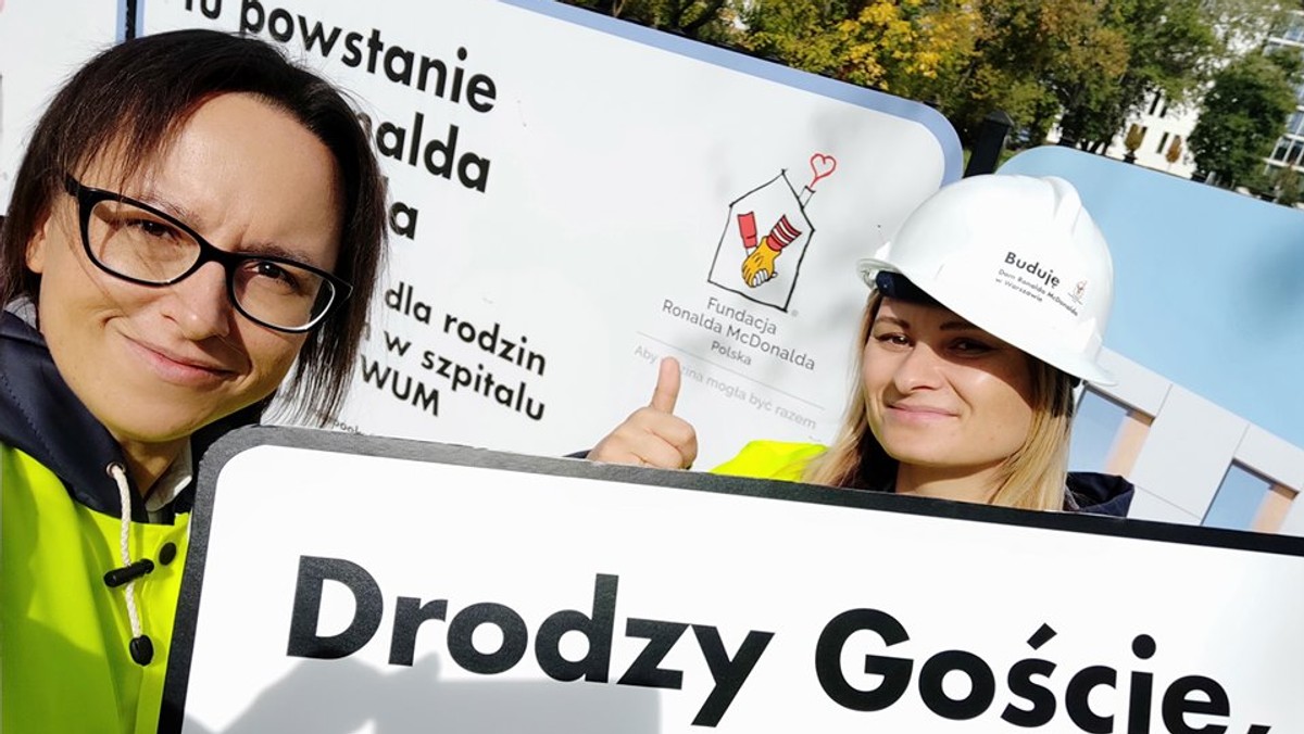 Warszawa: Powstanie Dom Ronalda McDonalda. Ruszyła budowa