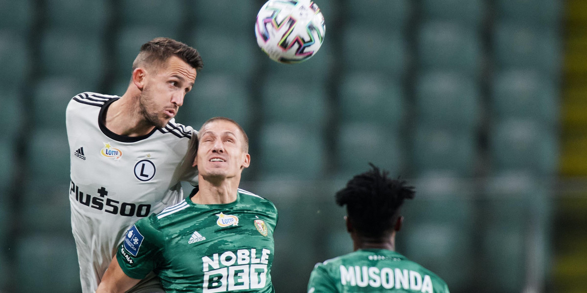 Legia Warszawa pokonała Śląsk Wrocław