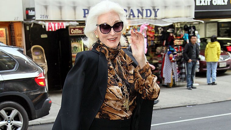 Carmen Dell'Orefice, 2012 r. 