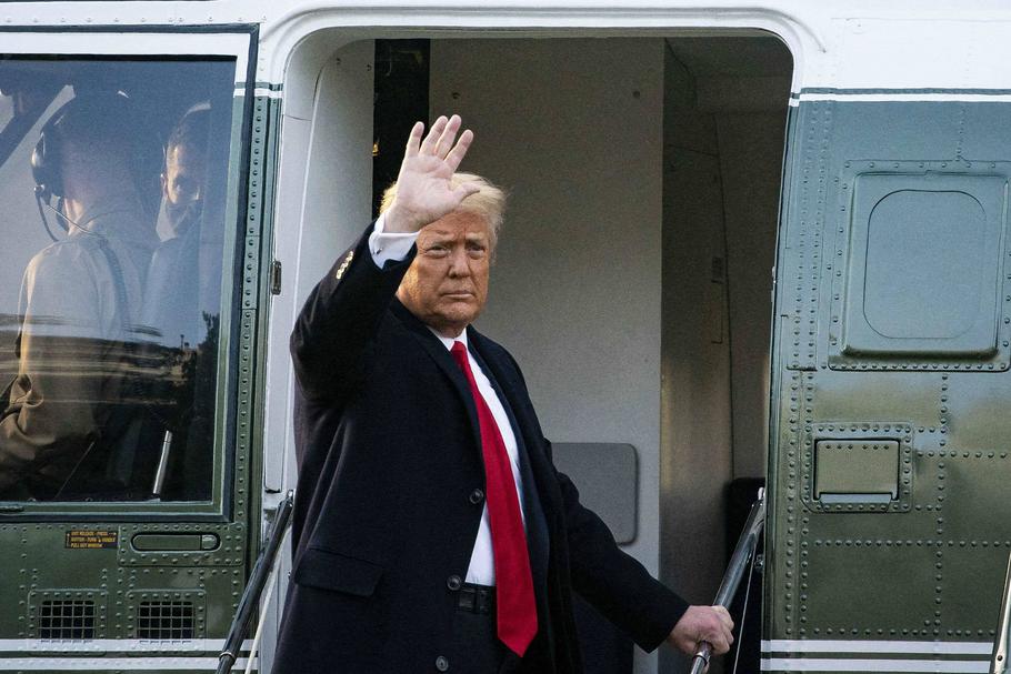 Donald Trump opuścił Biały Dom i udał się na Florydę