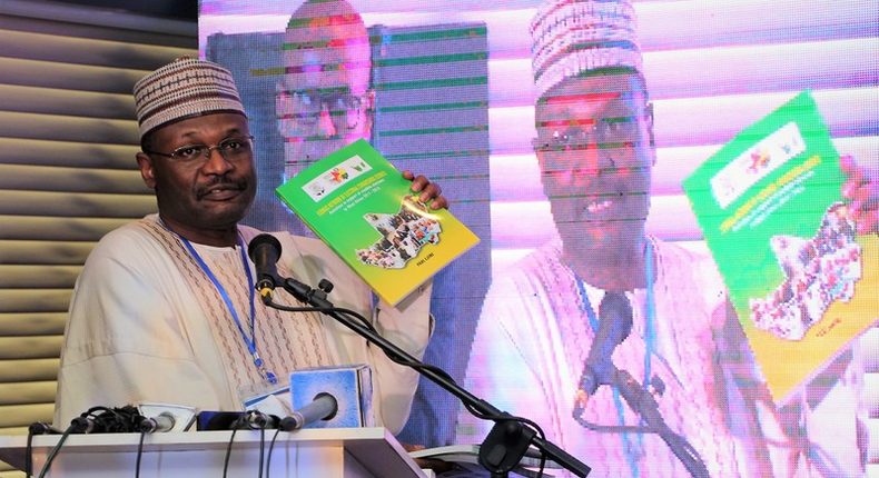 INEC chairman, Mahmood Yakubu [The Nation]