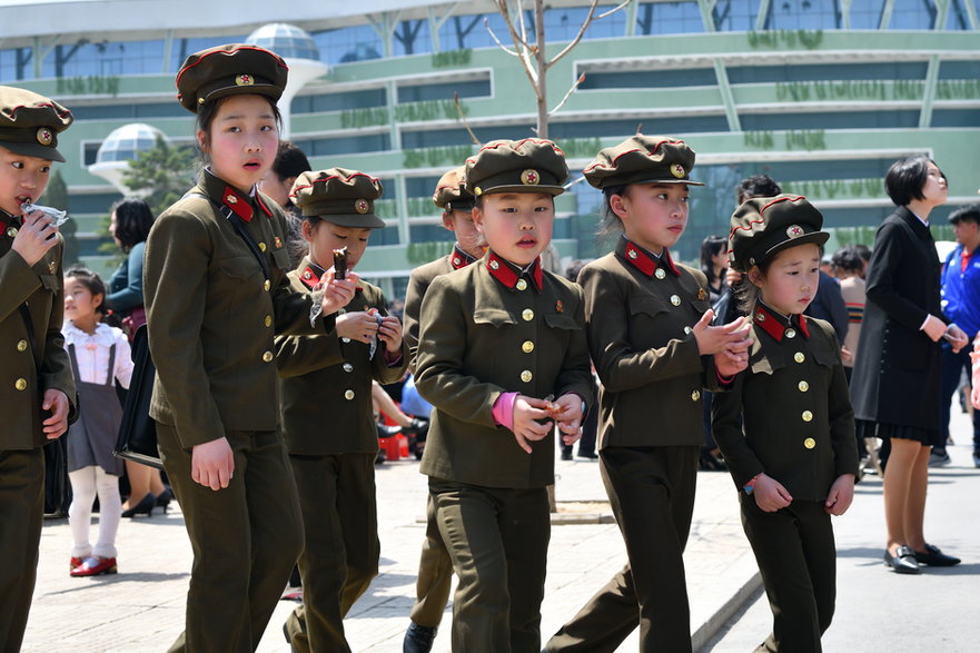 Dzieci w Korei Północnej