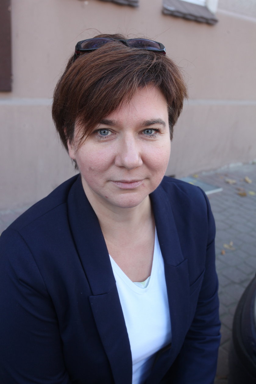 Katarzyna Kaczmarek (40 l.) z Zarządu Dróg i Zieleni