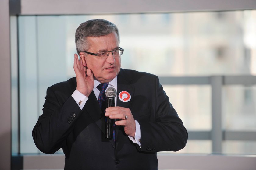 Prezydent Bronisław Komorowski