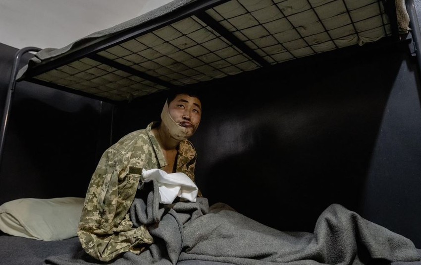 Zarobljeni vojnik Severne Koreje, fotografija koju je objavio Zelenski