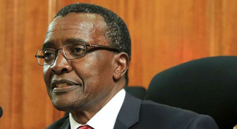 Former Chief Justice David Maraga