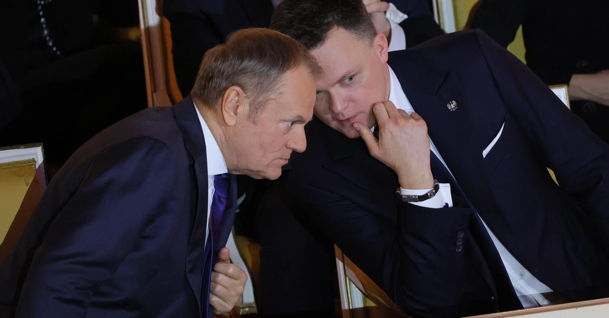 Burza wokół Szymona Hołowni. Donald Tusk reaguje: Zadałem mu pytanie
