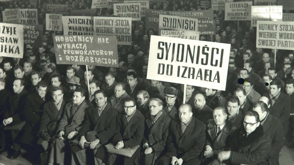 Nie chcemy, aby w naszym kraju powstała piąta kolumna! – te słowa Władysława Gomułki rozpoczęły antysemicką kampanię, która osiągnęła apogeum w marcu 1968 roku.