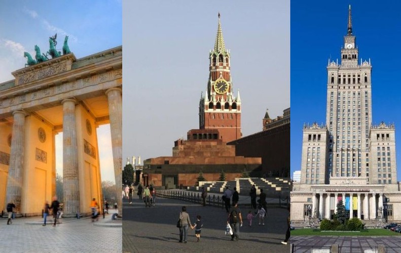 Gospodarki Polski, Rosji i Niemiec są w różnym stadium rozwoju, są mocno zróżnicowane, i to na wielu płaszczyznach – gospodarczej, geograficznej czy politycznej. Niemcy to jedna z najbardziej rozwiniętych gospodarek na świecie. Polska aspiruje do grona tych rozwiniętych. Polskę i Niemcy łączy zależność od surowców przemysłowych. Tymi z kolei, w olbrzymich ilościach, dysponuje Rosja. Jednak poza surowcami i przemysłem obronnym, pozostałe gałęzie gospodarki kuleją. Niewątpliwie punktem wspólnym są zależności handlowe i tutaj Polskę można postawić dokładnie w środku. <br><br>Z jednej strony zacieśnia się nasza współpraca gospodarcza z Niemcami jako największym partnerem handlowym Polski, dodatkowo będącym w UE. Rynek rosyjski jest natomiast na wczesnym etapie rozwoju, a przez to jest bardzo chłonny i do tej pory przyciągał sporo polskich firm (nie tylko osławione jabłka i inne artykuły rolno-spożywcze, ale też artykuły przemysłowe czy odzież), a niestabilność instytucjonalną rekompensowały wysokie marże. Obecnie czynniki polityczne utrudniają lub nawet uniemożliwiają prowadzenie biznesu na Wschodzie, ale w perspektywie kolejnych kwartałów pewnym można być jednego – polscy przedsiębiorcy będą chcieli wykorzystać każdą nadarzającą się okazję, żeby znowu być obecnymi w Rosji. Z punktu widzenia polskiej gospodarki na pewno nie służy tez słabość gospodarki rosyjskiej, borykającej się z problemem inflacji, która lada miesiąc może zamienić się w inflację galopującą, a Bank Centralny Rosji nie radzi sobie z drożejącymi cenami oraz osłabianiem się rubla.<br><br>Większość państw UE, w tym Niemcy i Polska, mają odwrotny problem – zbyt niskiej inflacji lub nawet deflacji (Polska). O ile jednak EBC prowadzi bardzo luźną politykę pieniężną, o tyle RPP tłumaczy się tym, że na <a href='http://finansopedia.forsal.pl/wiki/Deflacjal' style='color: blue'> deflację</a> w Polsce wpływają przede wszystkim czynniki podażowe, będące poza kontrolą Rady. Z tego punktu widzenia można powiedzieć, że i w Polsce i w Rosji jest problem z inflacją, tyle, że w Rosji ze zbyt wysoką, a w Polsce zbyt niską. W obu przypadkach mogłyby pomóc wzrosty cen surowców przemysłowych, aczkolwiek pożądane kierunki zwrotu inflacji dla Polski i Rosji są różne.