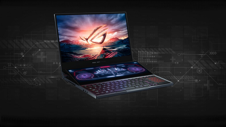 Laptopy - laptop multimedialny - Asus ROG Zephyrus Duo 15