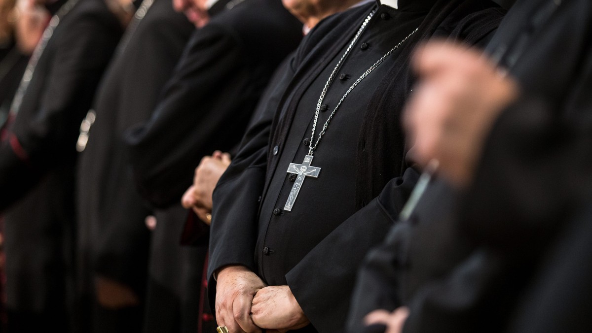 12.10.2017 Lublin . Biskupi podczas zebrania plenarnego Konferencji Episkopatu Polski na Katolickim Uniwersytecie Lubelskim .Fot. Jakub Orzechowski / Agencja Gazeta