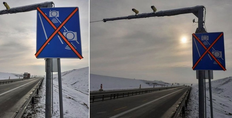 Odcinkowy pomiar prędkości na autostradzie A1