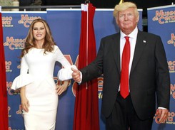 Melania się wścieknie? W Madrycie pokazano nowe figury woskowe Trumpów. FOTO