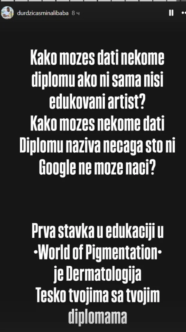 Žestok okršaj Asmina i Kačavende! Optužio je da je PRODAVALA DIPLOME, osvanuli DOKAZI u spoljnom svetu: "Nema te na Google-u"