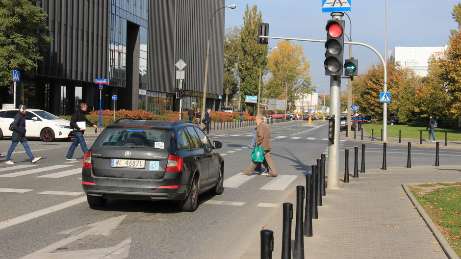 Zielona strzałka