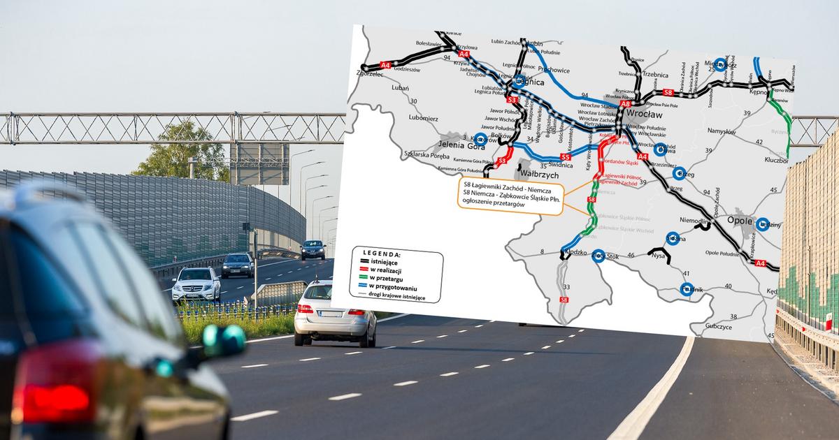  Ruszyły prace przy kolejnym wydłużeniu drogi ekspresowej S8 MAPA