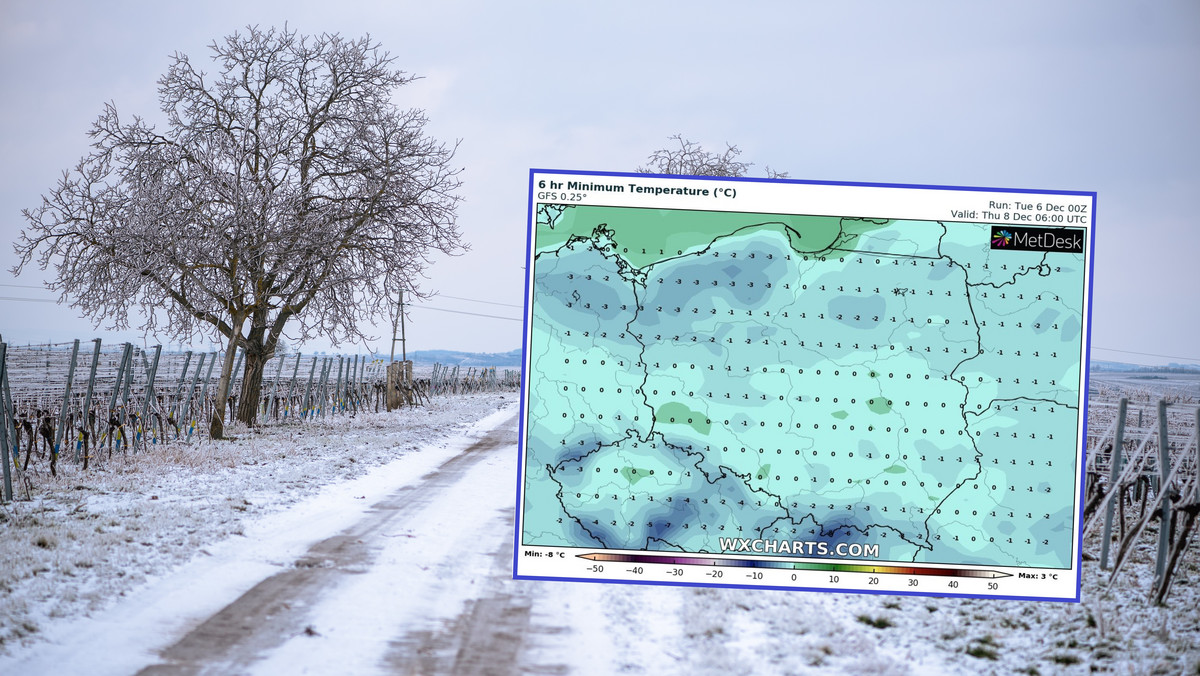 Pogoda na jutro, 7 grudnia. Wraca mróz i śnieg. Możliwe nawet burze śnieżne