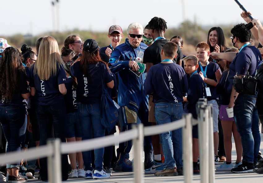 Let u svemir Ričarda Brensona