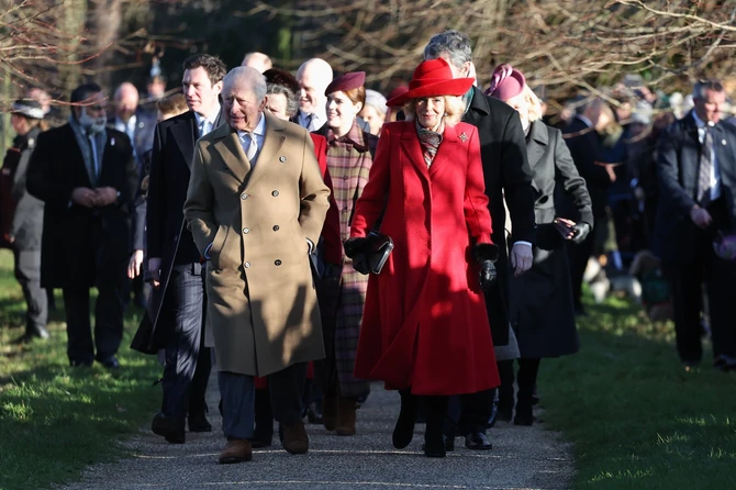 Božićna šetnja britanske kraljevske porodice