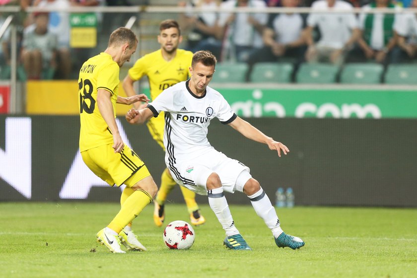 17.08.2017 LEGIA WARSZAWA - SHERIFF TYRASPOL RUNDA PLAY OFF LIGI EUROPY UEFA PILKA NOZNA