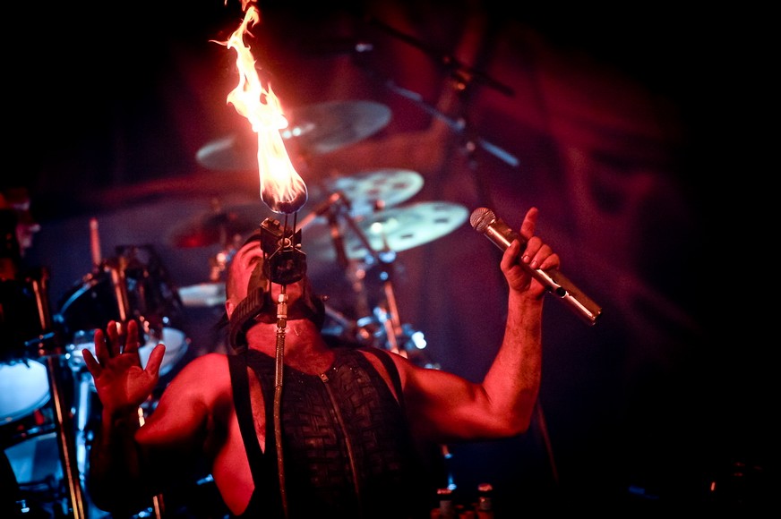 Rammstein w ERGO Arenie w Gdańsku (fot. Artur Rawicz/Onet.)