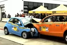 Crash test - mały vs duży