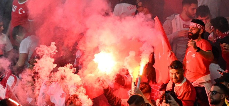 Skandal na Euro 2024. Policja zatrzymała tureckich kibiców