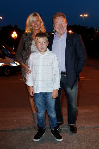 Andrzej Supron z rodziną