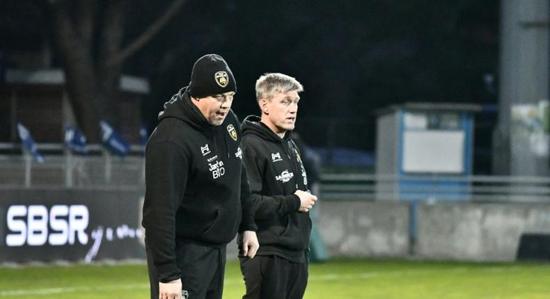 Jono Gibbes is joined by former Ireland fly-half Ronan O' Gara in La Rochelle's coaching staff