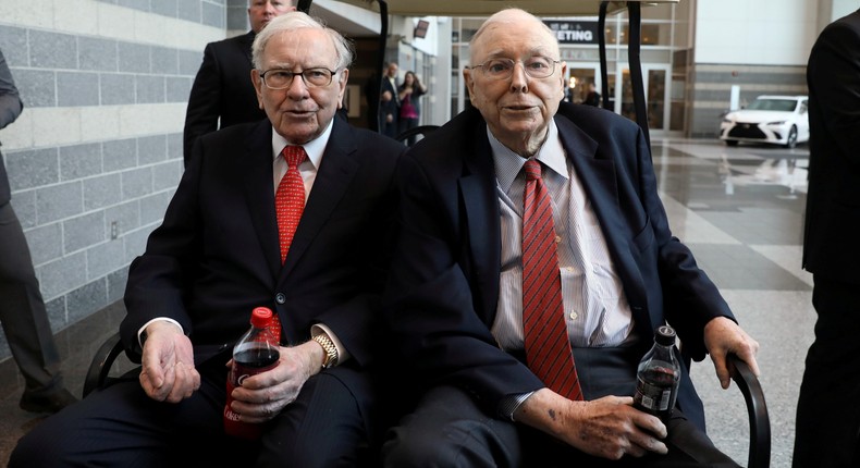 Warren Buffett and Charlie Munger.
