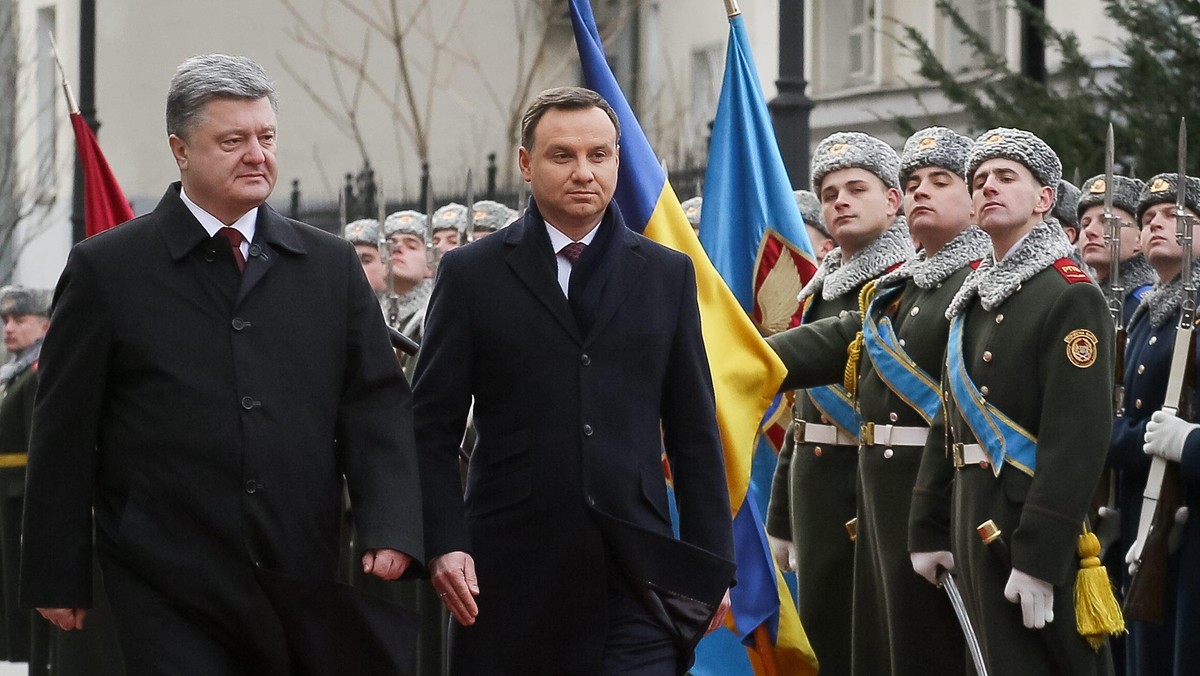 Andrzej Duda, Petro Poroszenko Kijów