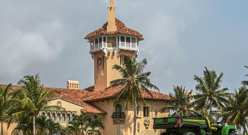 Former President Donald Trump's Mar-a-Lago residence in Florida was raided by the FBI on August 8.
