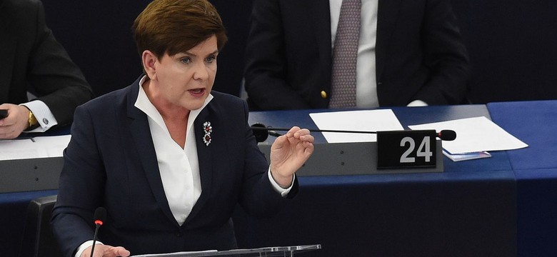 Rosyjska prasa o wystąpieniu Szydło w Parlamencie Europejskim: Stanęła w obronie Polski