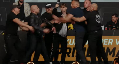 Awantura na konferencji PRIME SHOW MMA 6. Paweł Jóźwiak pobił się z Jackiem Murańskim [WIDEO]