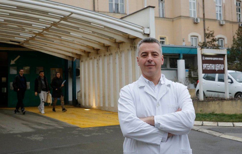 dr Marko Ercegovac, direktor Urgentnog centra