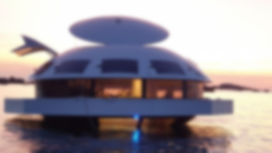 Luksusowy pływający dom inspirowany filmem z Jamesem Bondem. Wnętrze robi wrażenie